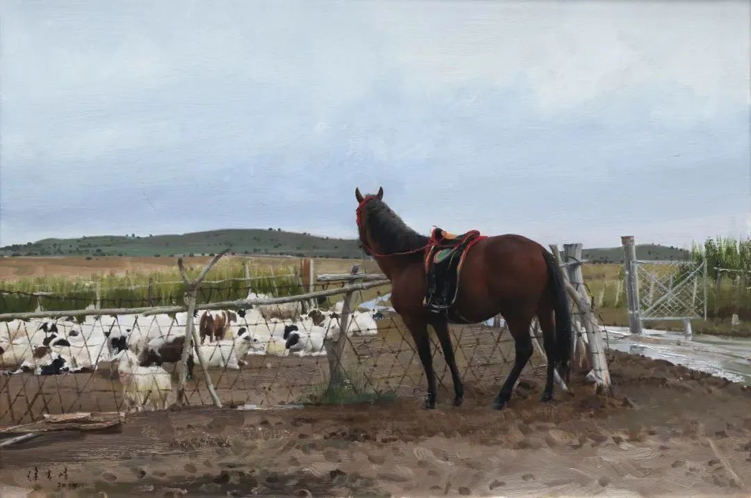 “清风徐来——徐青峰绘画作品展”在临沂李翔美术馆开展，展期至8月25日