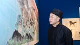 “策马南山·城南花开——陈湘波艺术展”昨日在深圳开展