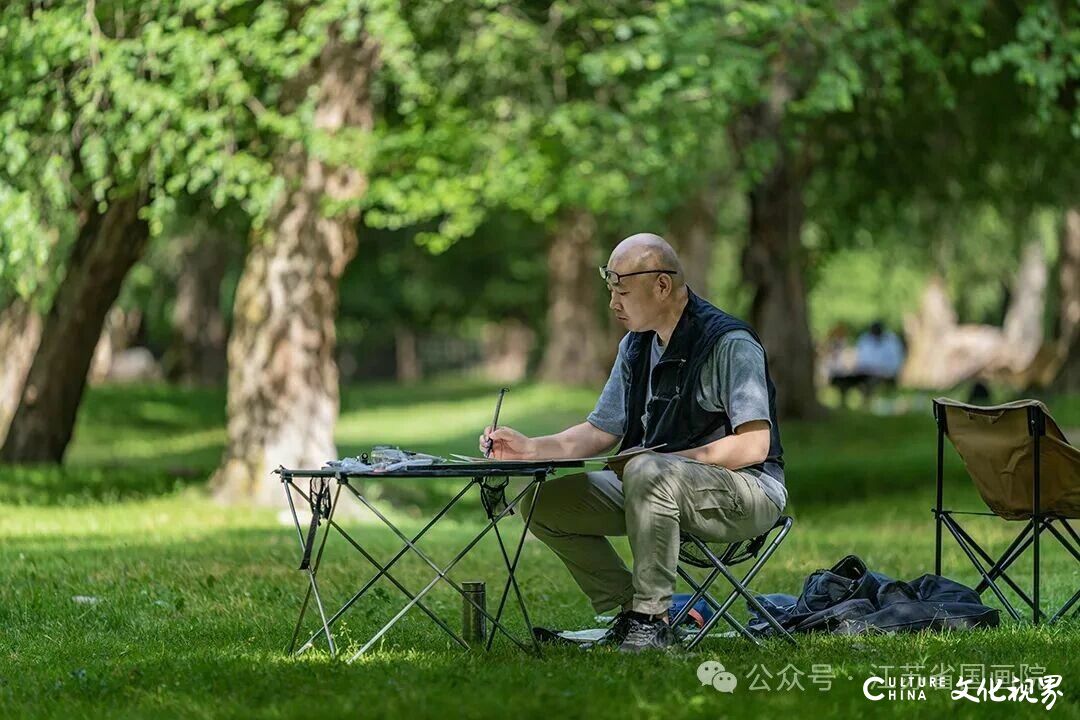 董金良·写生作品|踏青山·晤先贤·写我心