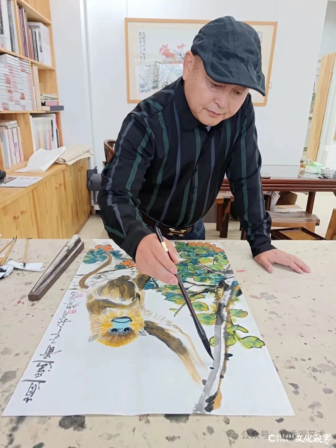 郑瑰玺·大景花鸟丨在神农架的褶皱里,重构出涵纳万象的花鸟宇宙