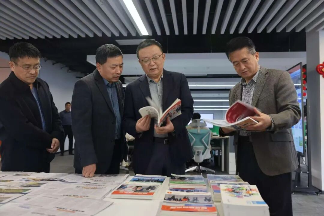 山东省报业协会到聊城市新闻传媒中心调研